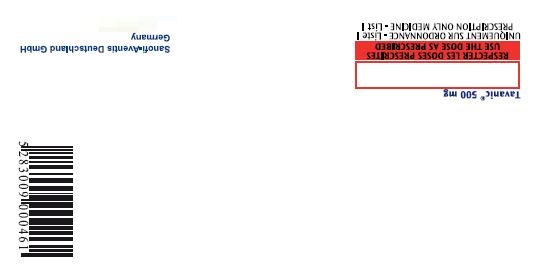Tavanic Tablets 500mg°